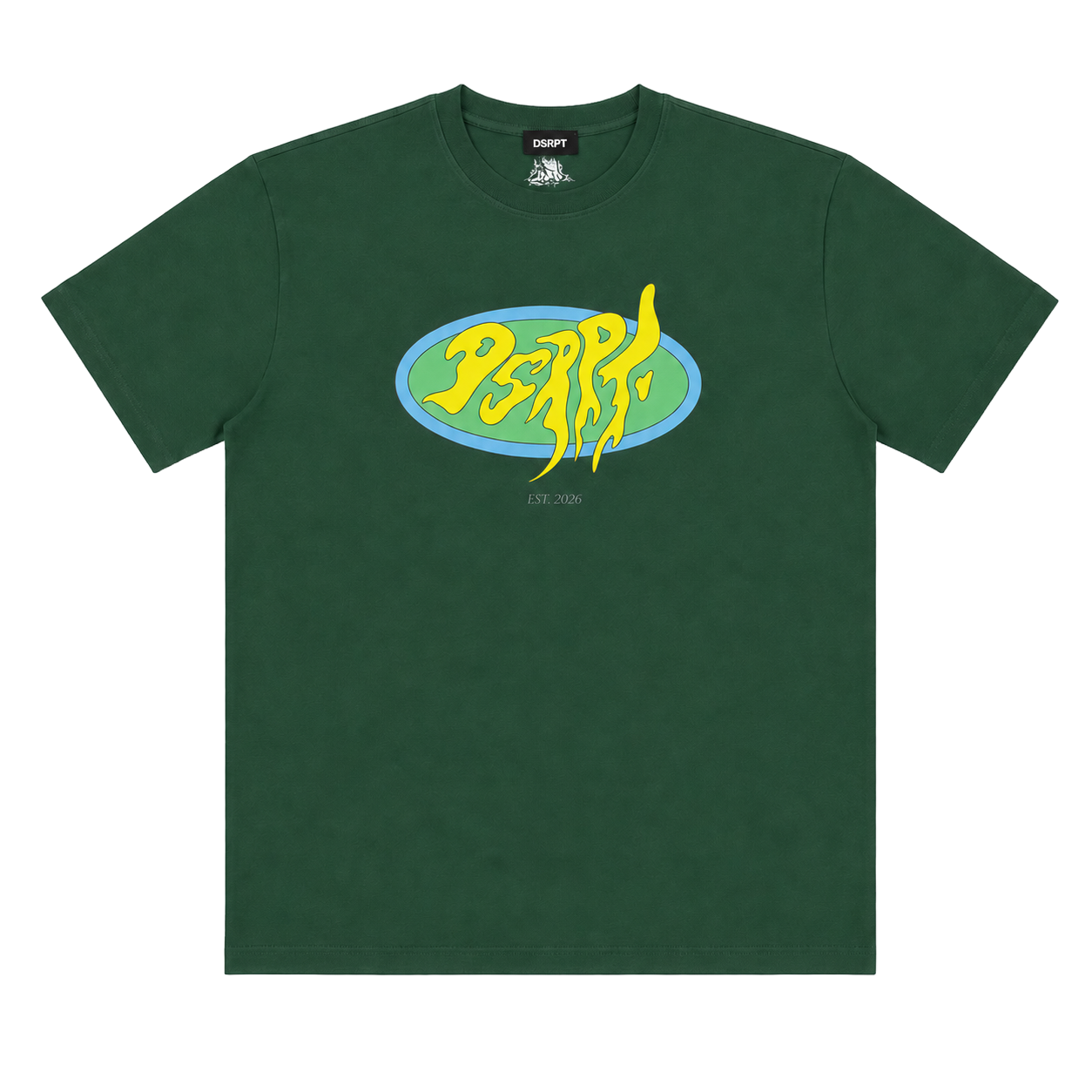 Trippy Green Tee